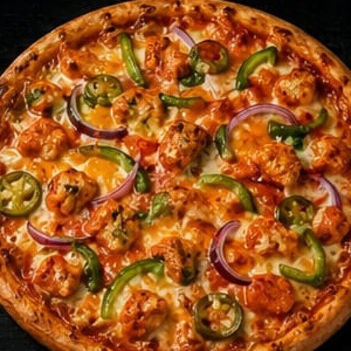 Toxic Babe pizza